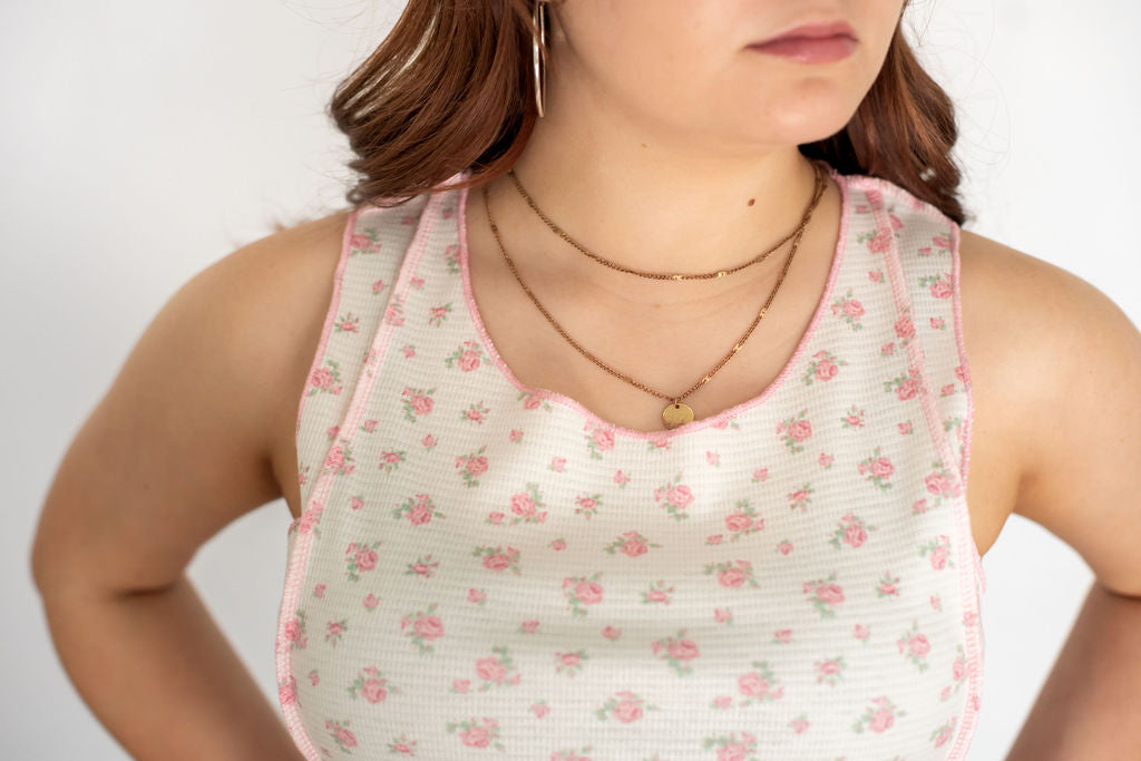 Emma Flower Tank