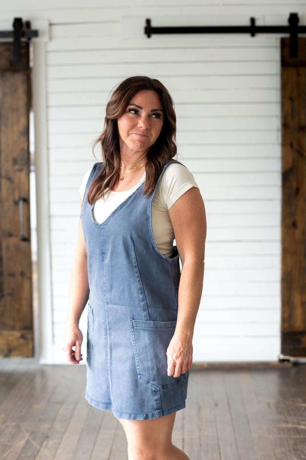 Rachel Overall Dress