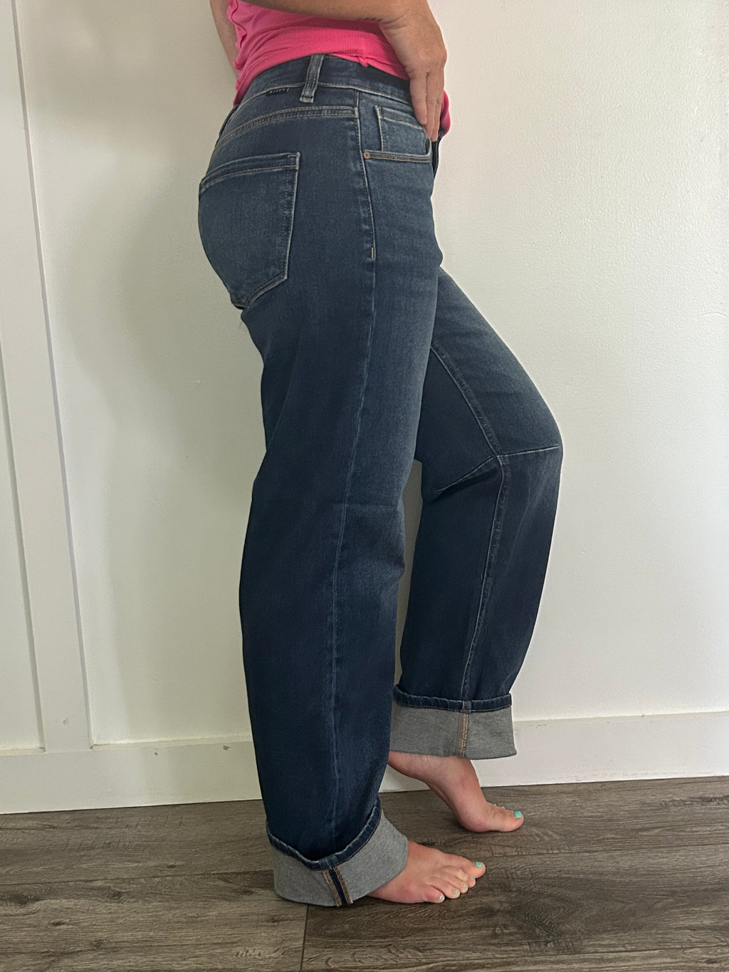Chloe Risen Barrel Cuff Jeans