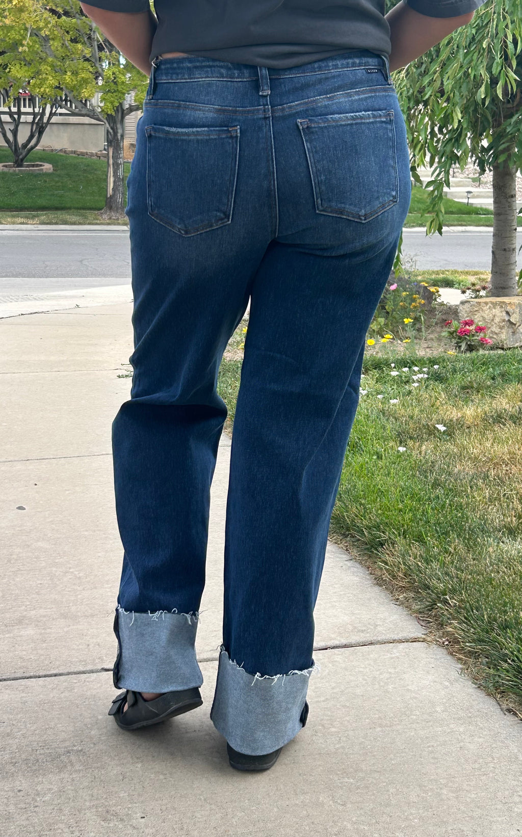 Heather Risen Wide Leg Tall Girl Jeans
