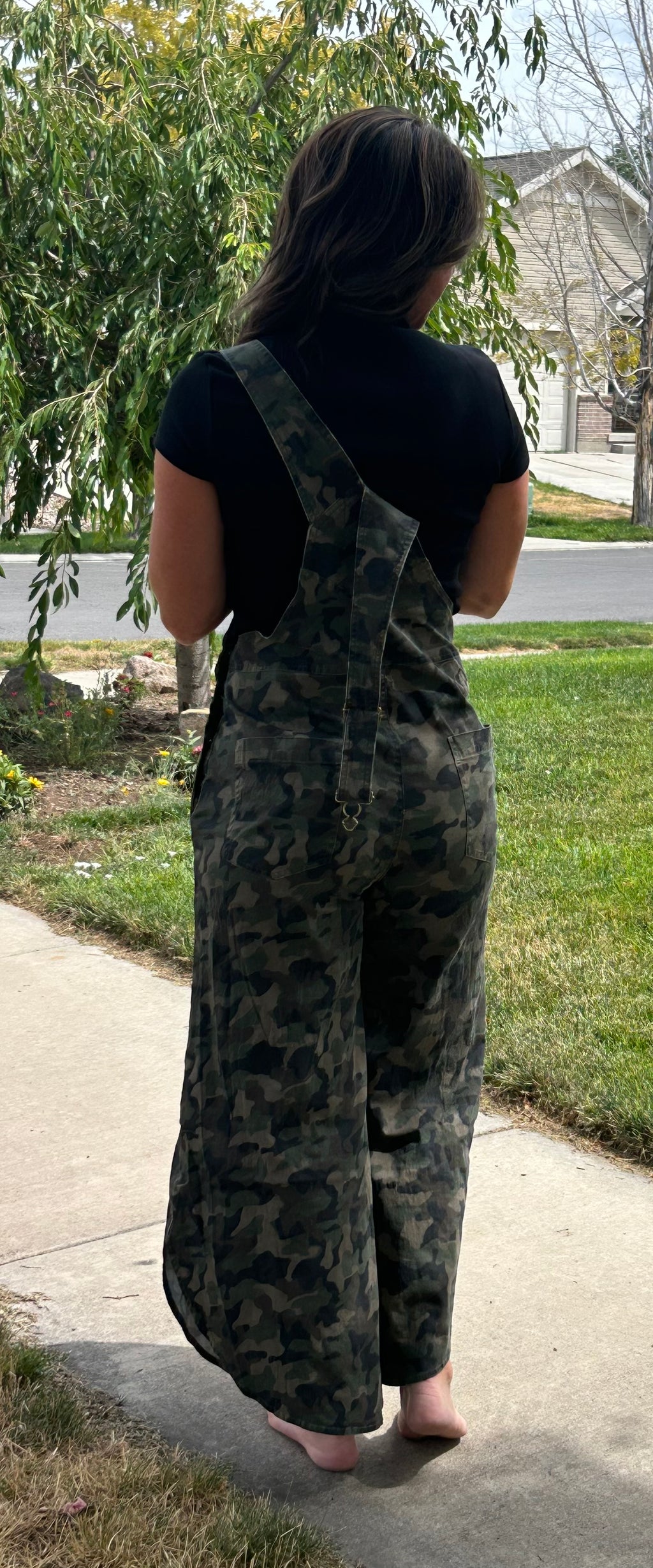 Jessica Camo Overalls