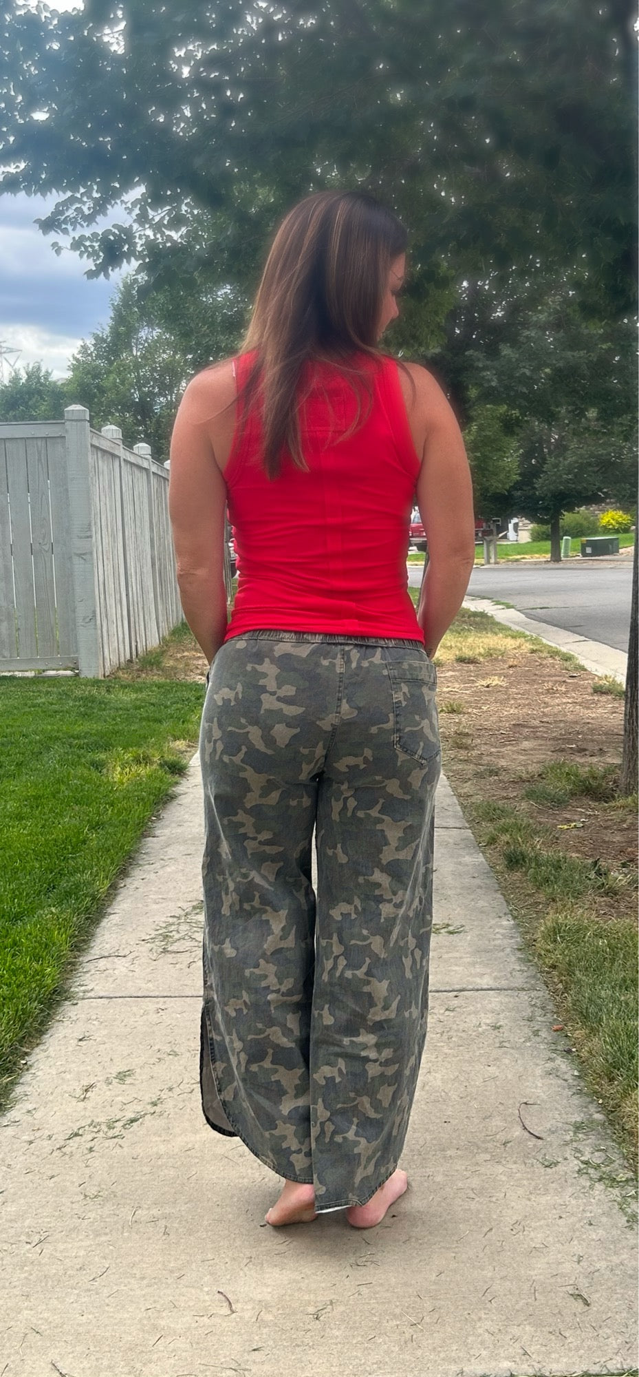 Felicity Camo Bottoms