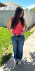 Ellie Risen Straight Jeans