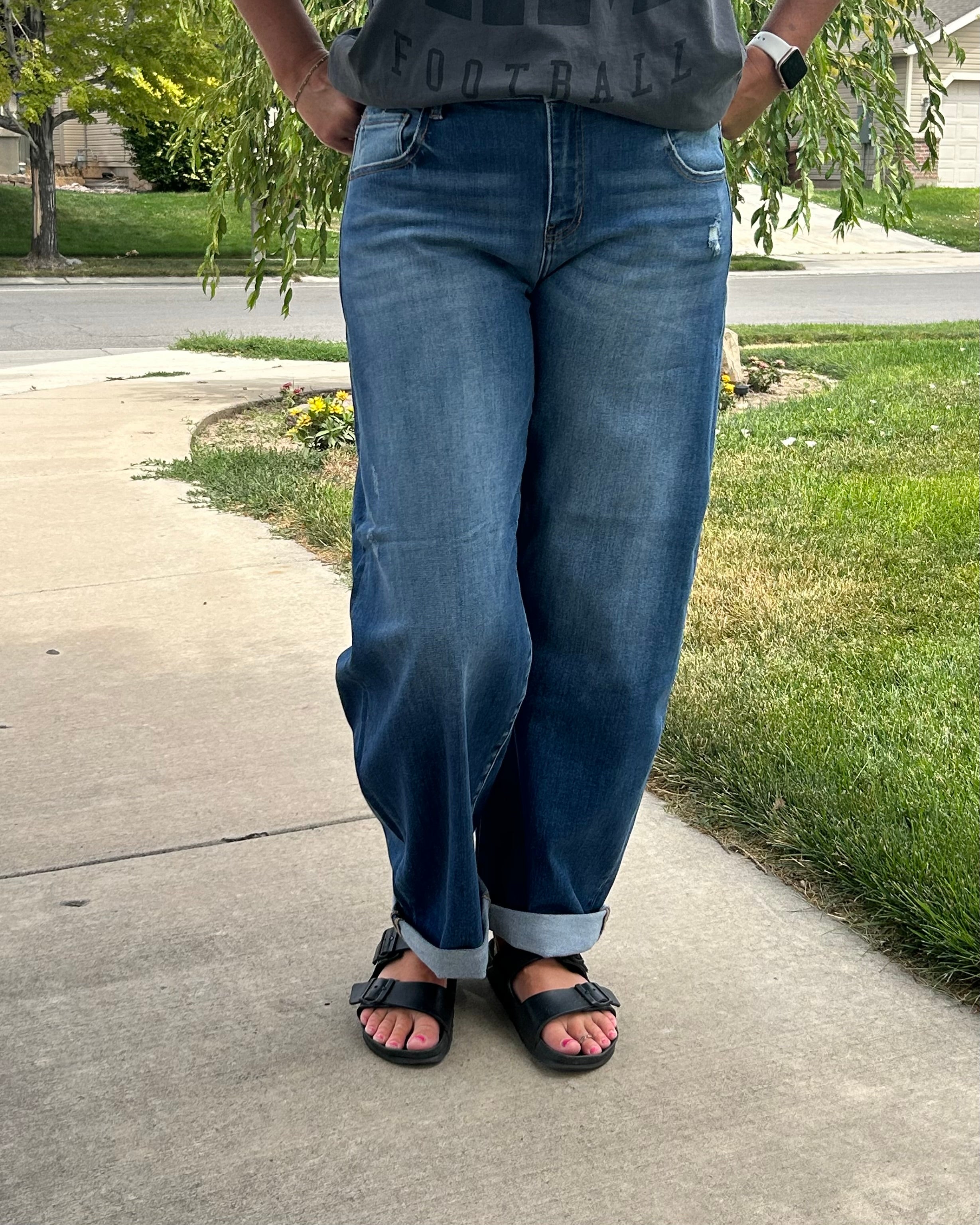 Kelli Risen Barrel Tall Girl Jeans