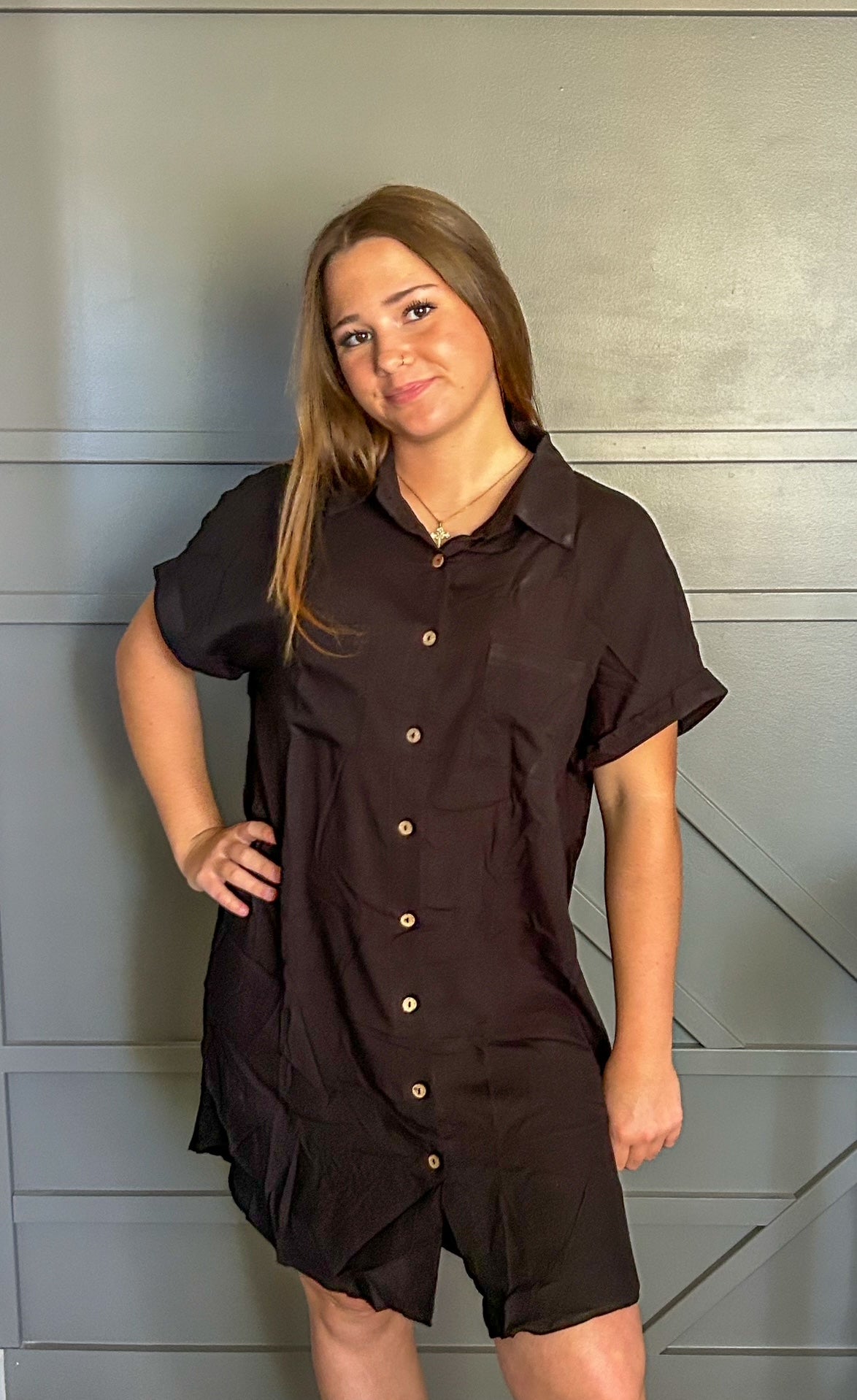 Savannah Button Down Summer Dress