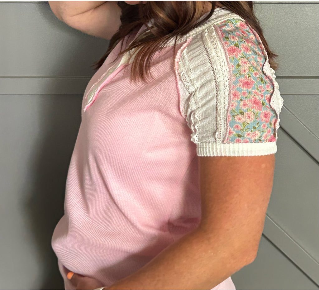 Aimee Flower Top