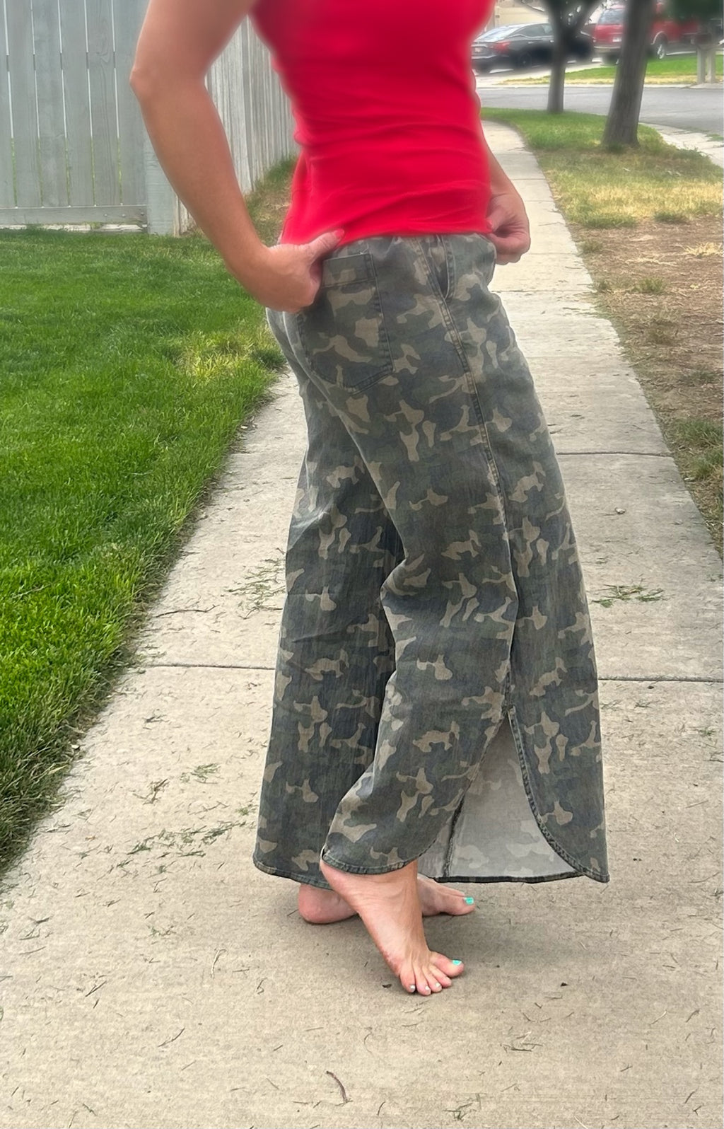 Felicity Camo Bottoms