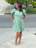 Sierra Sage Tiered Dress