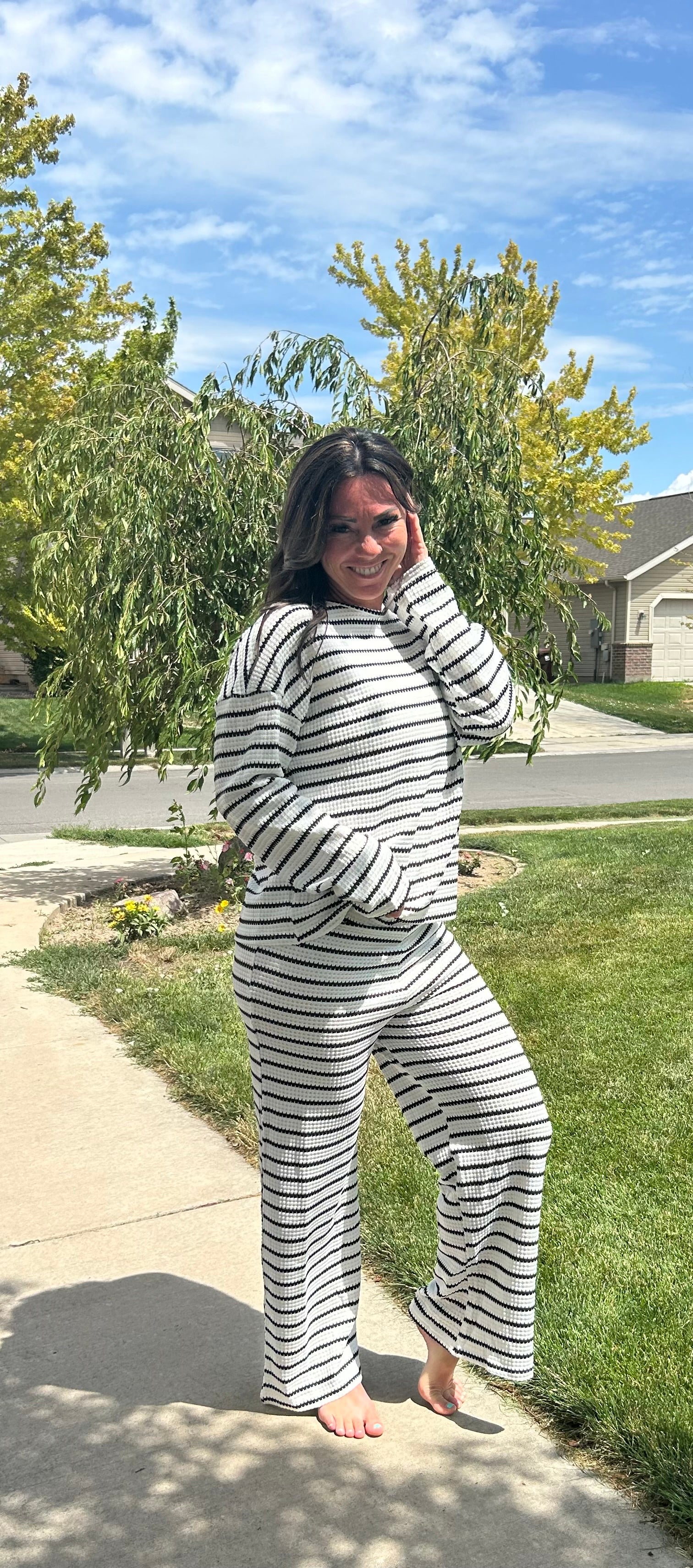 Layla Striped Set