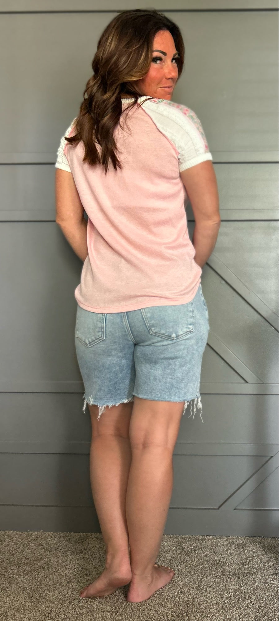 Aimee Flower Top