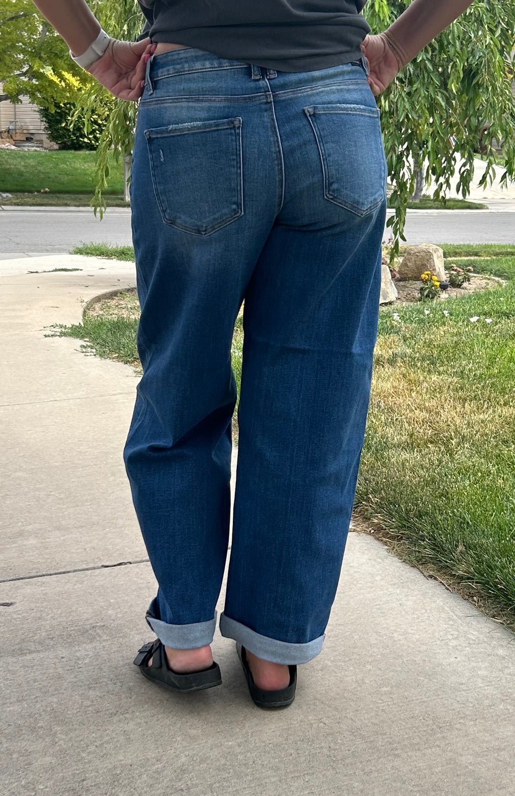 Kelli Risen Barrel Tall Girl Jeans