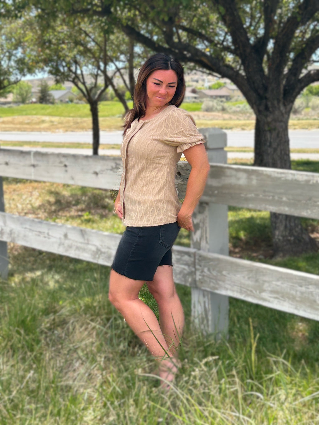 Abby Puff Sleeve Top