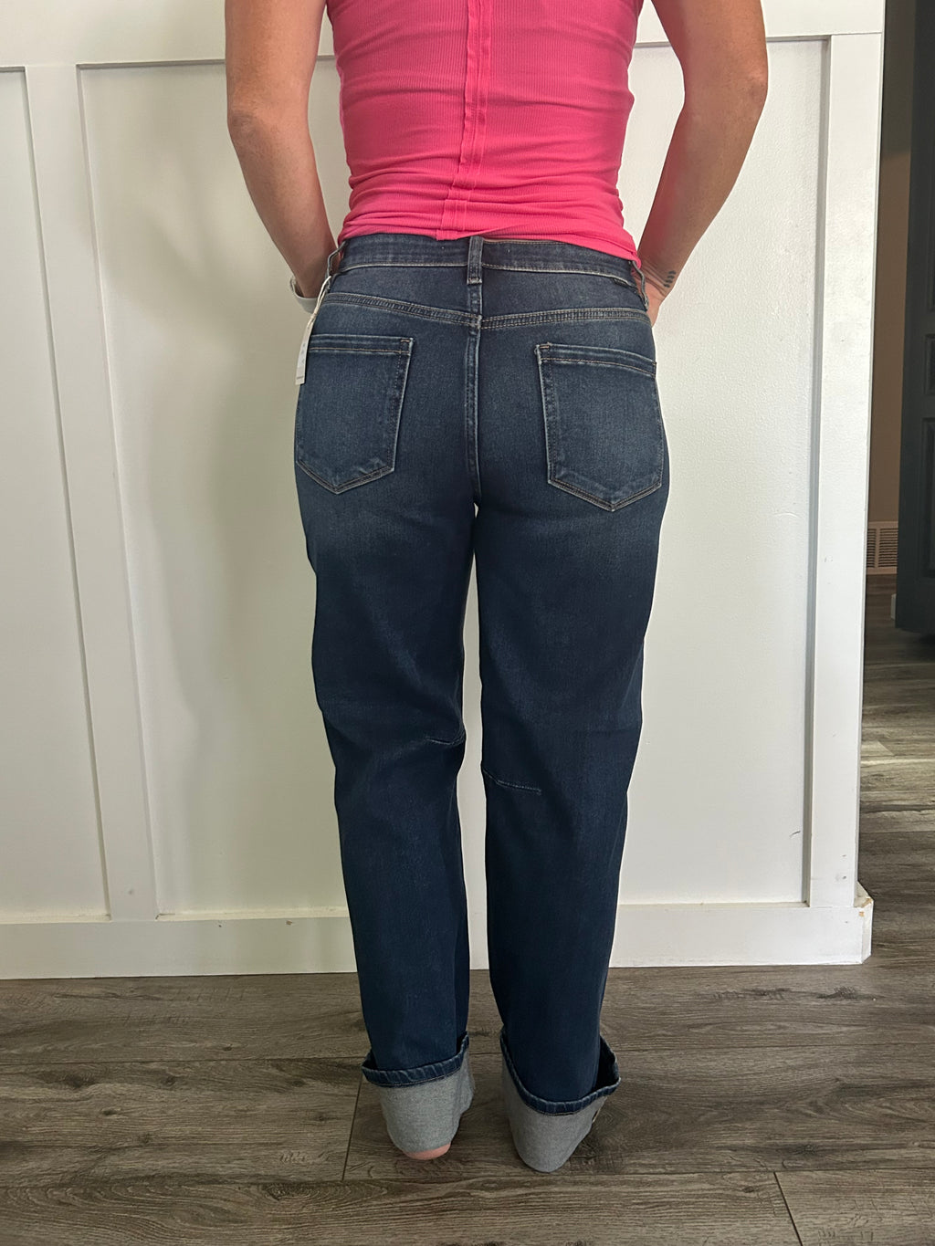 Chloe Risen Barrel Cuff Jeans