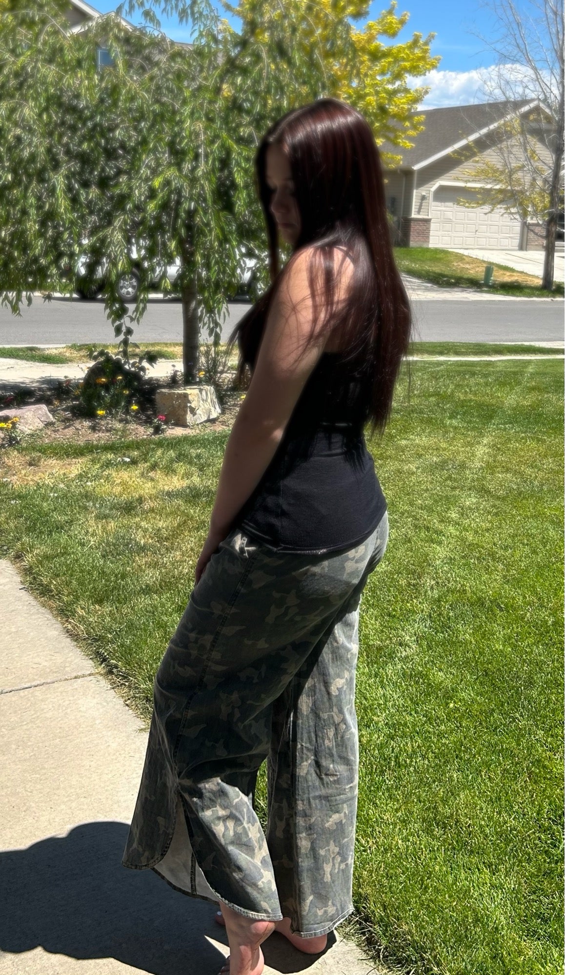 Felicity Camo Bottoms