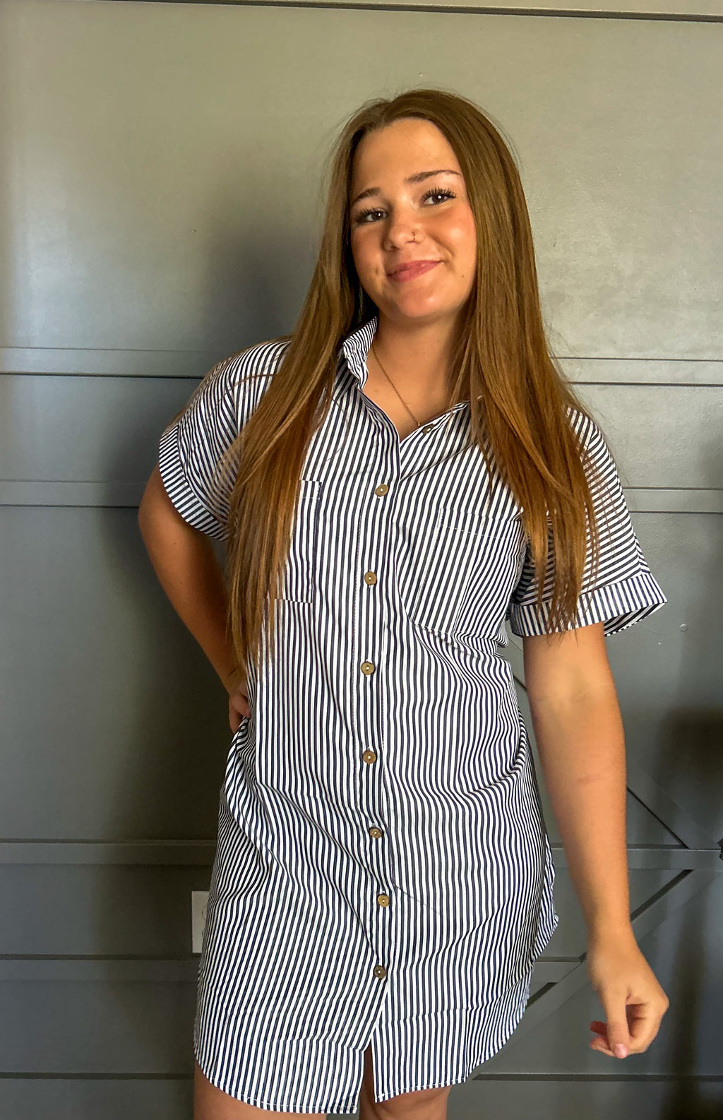 Savannah Button Down Summer Dress
