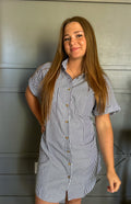 Savannah Button Down Summer Dress