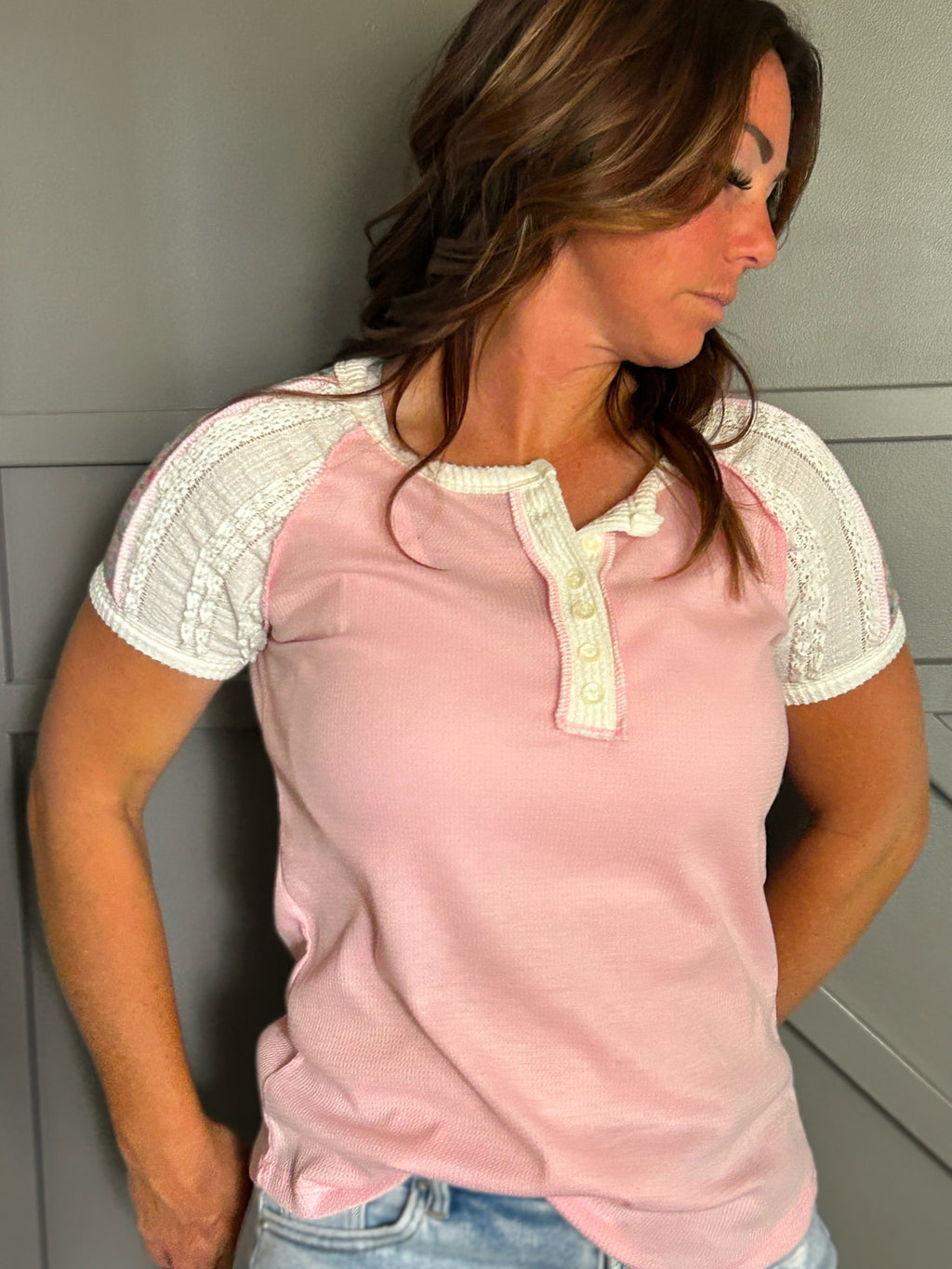 Aimee Flower Top