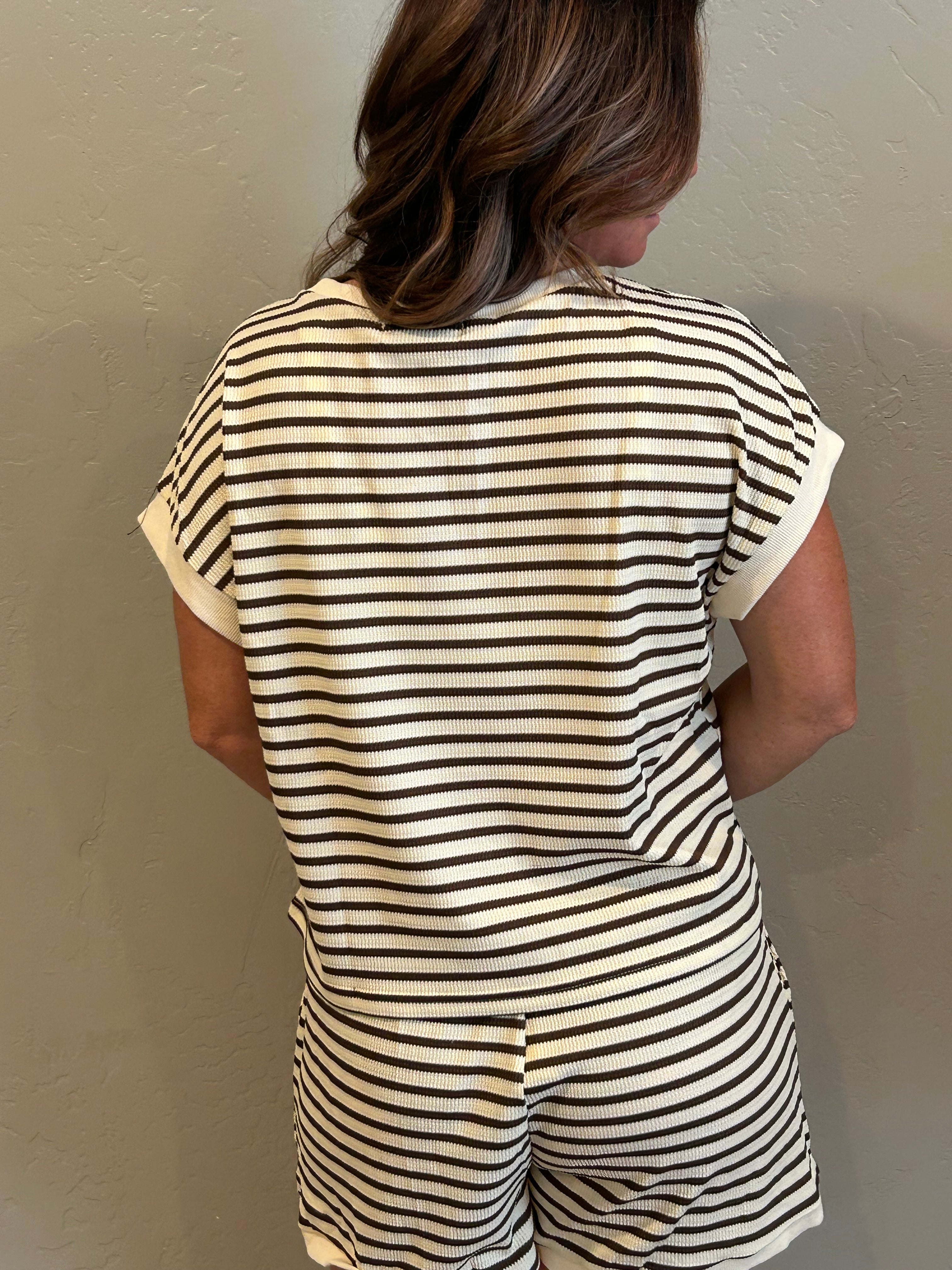 Sienna Striped Lounge Set